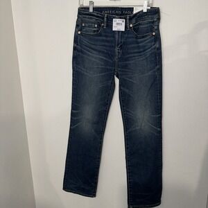 American Eagle NWT Bootcut Jeans Womens Size 30x32 Airflex High Raise Blue Wash